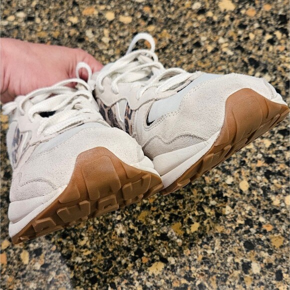 New Balance 57/40 Sea Salt Leopard Grey Gum Sole Shoes Womens Size 11 Width B - Picture 12 of 14